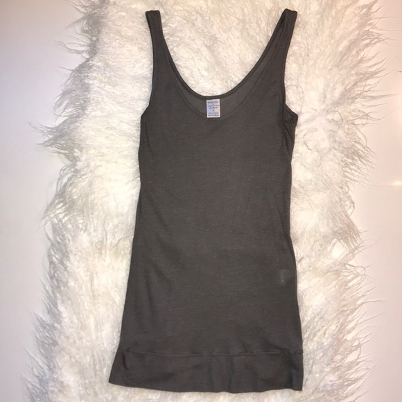 Super soft gray tank top - Picture 4 of 8